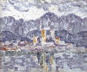 Paul Signac Study of cloudy sky oil painting picture wholesale